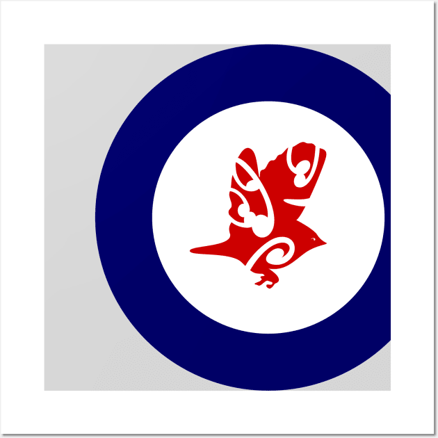 Silvereye Air Force Roundel Wall Art by mailboxdisco